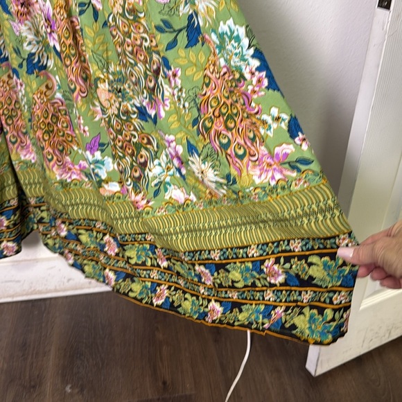 Loralette NWT Journey Maxi Dress in Green Floral Size 26/28 - Picture 7 of 16